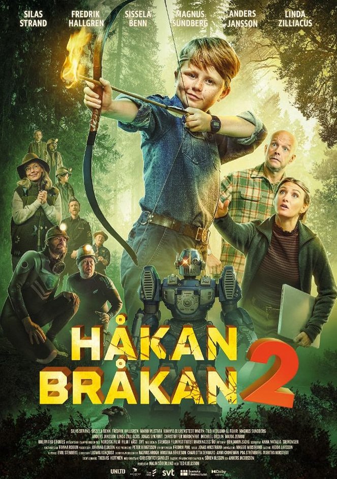 Håkan Bråkan 2 - Plakate