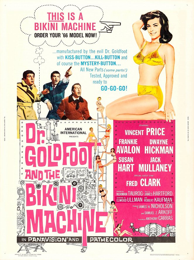 Dr. Goldfoot and the Bikini Machine - Julisteet