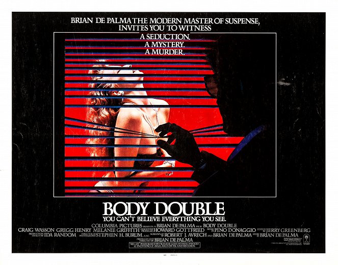 Body Double - Affiches