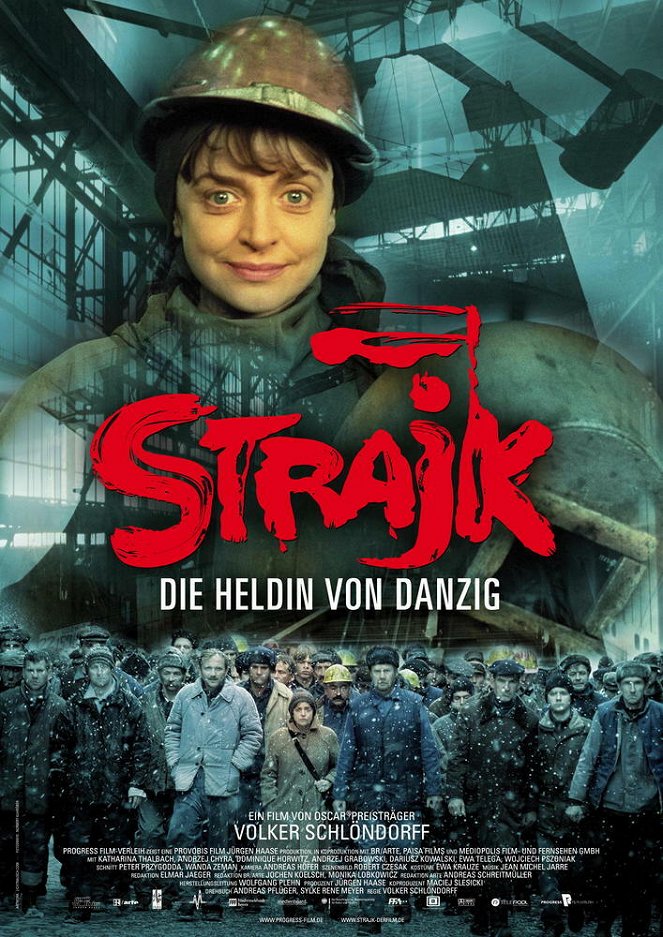 Strajk - Die Heldin von Danzig - Plakáty