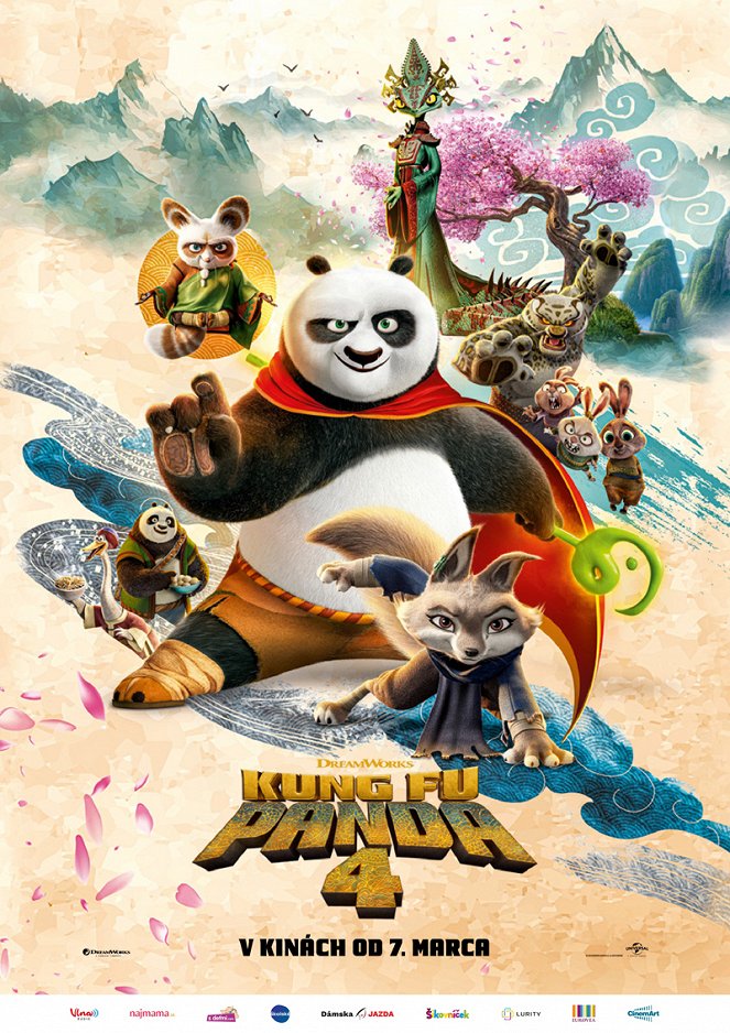 Kung Fu Panda 4 - Plagáty
