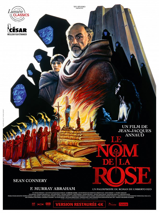 A rózsa neve - Plakátok