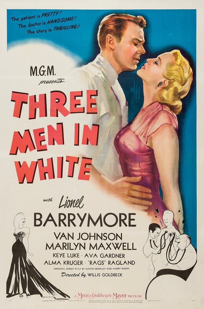Three Men in White - Plakáty