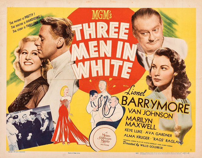 Three Men in White - Plakáty