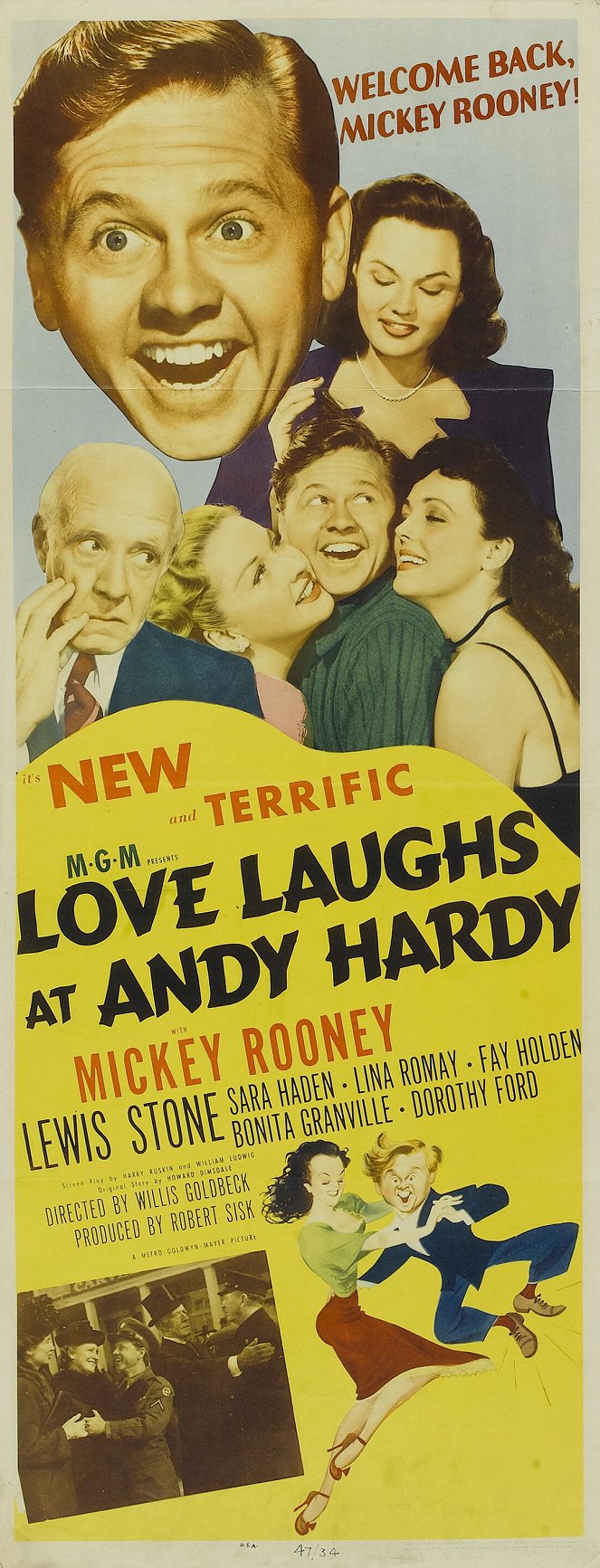 Love Laughs at Andy Hardy - Plagáty