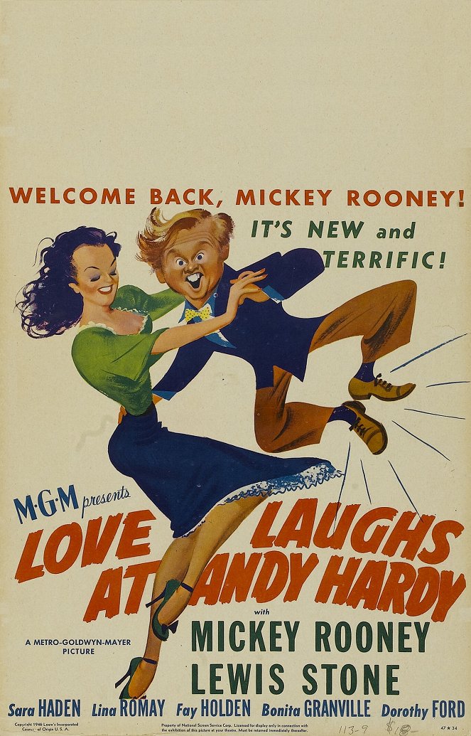Love Laughs at Andy Hardy - Plagáty