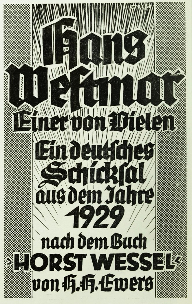 Hans Westmar - Plagáty
