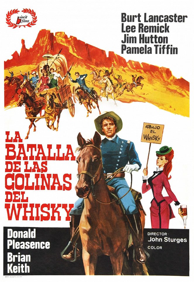 La batalla de las colinas del whisky - Carteles