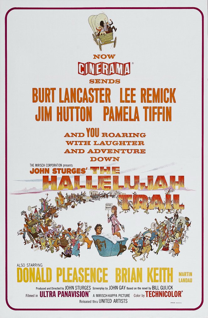 The Hallelujah Trail - Plakátok
