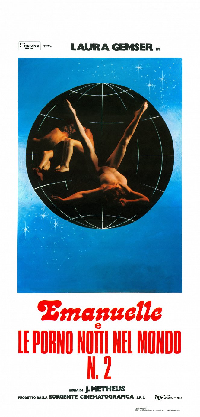 Emanuelle e le porno notti nel mondo n. 2 - Plakátok