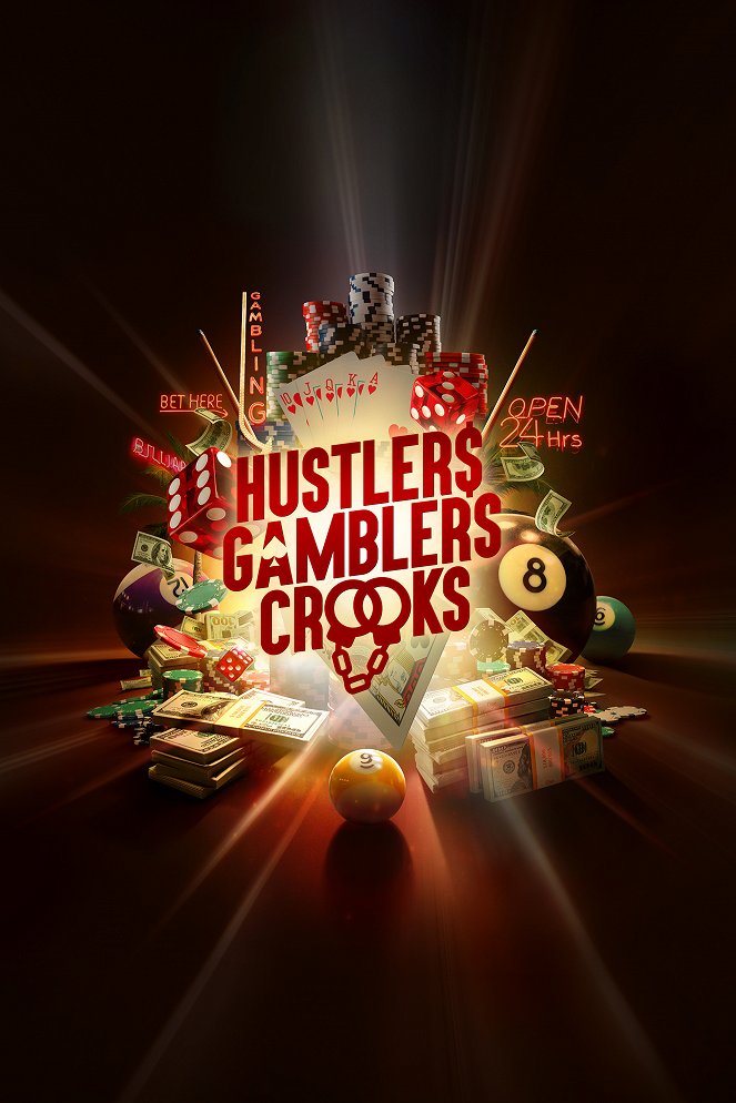 Hustlers Gamblers and Crooks - Plakate