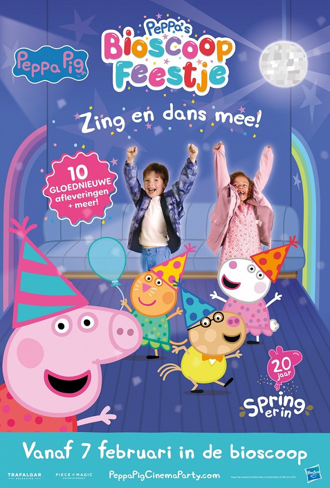 Peppa's Bioscoop Feestje - Posters