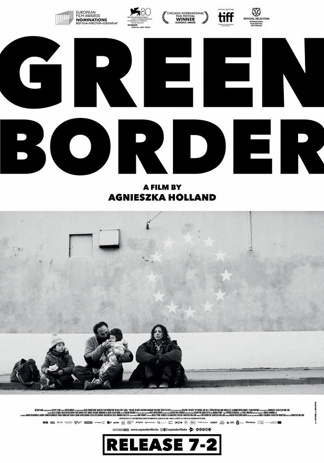 Green Border - Affiches