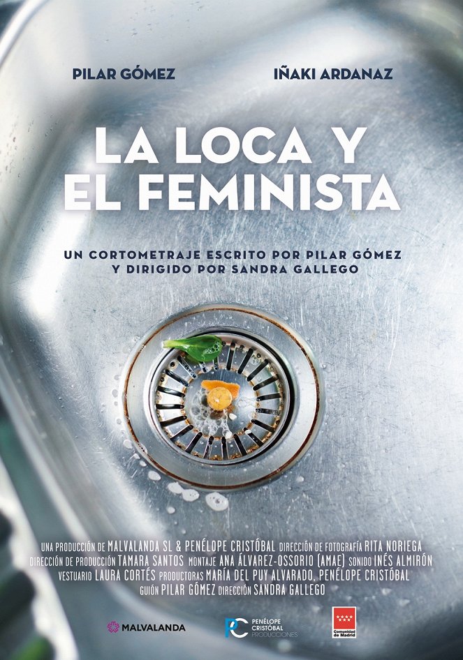 La loca y el feminista - Plakáty