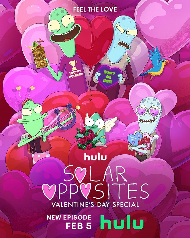 Solar Opposites - Season 4 - Solar Opposites - An Earth Shatteringly Romantic Solar Valentine's Day Opposites Special - Plakate