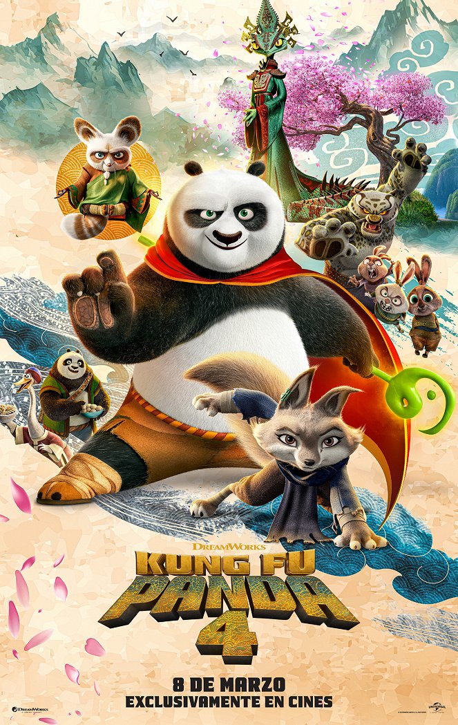 Kung Fu Panda 4 - Carteles