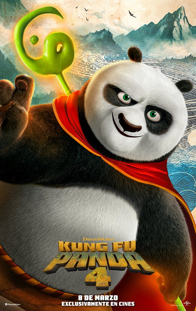 Kung Fu Panda 4 - Carteles