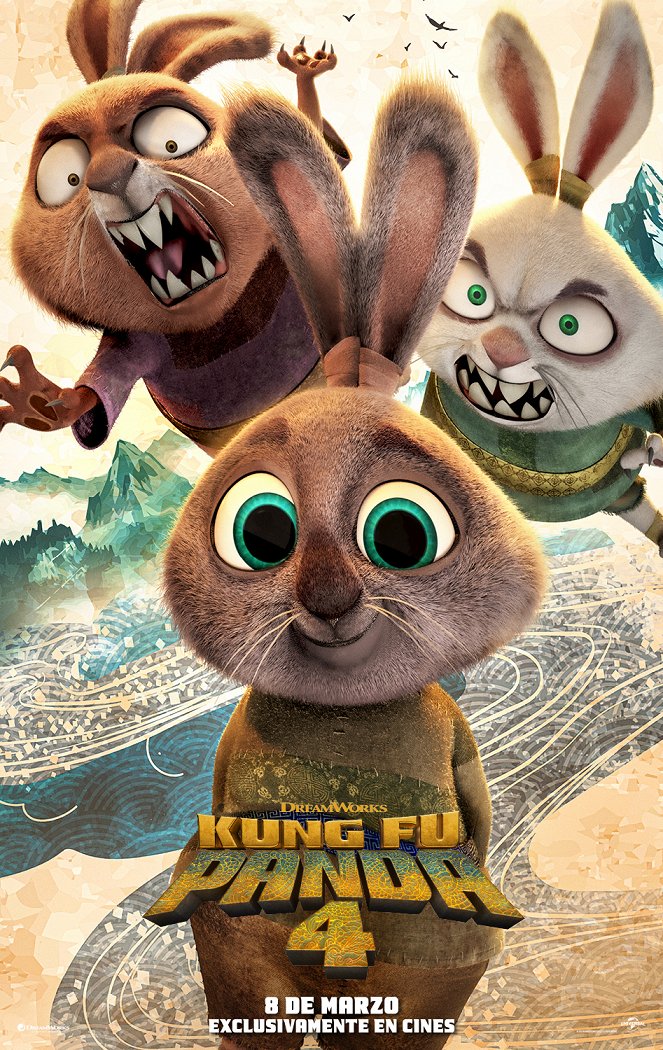 Kung Fu Panda 4 - Carteles