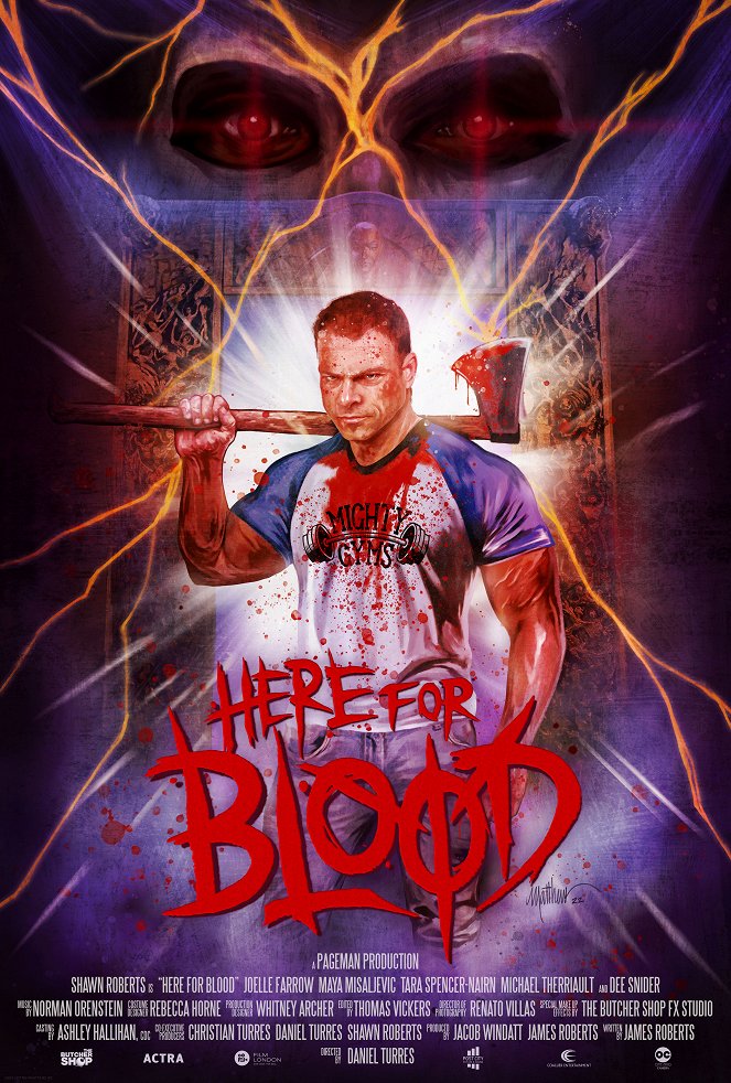 Here for Blood - Posters