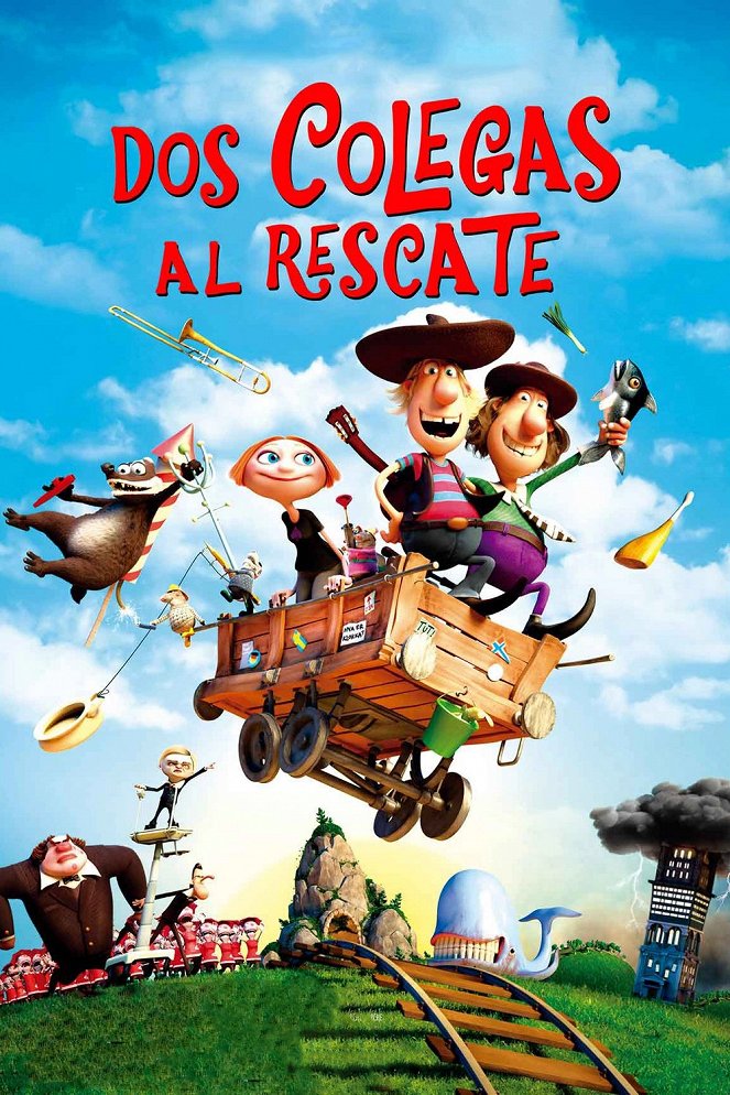 Dos colegas al rescate - Carteles