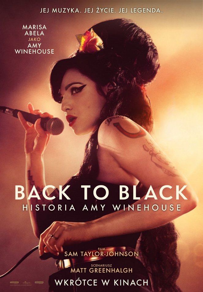 Back to Black. Historia Amy Winehouse - Plakaty