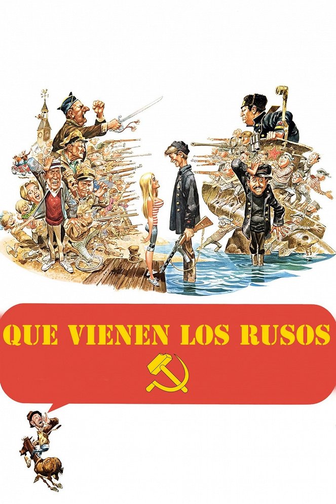 ¡Que vienen los rusos! - Carteles