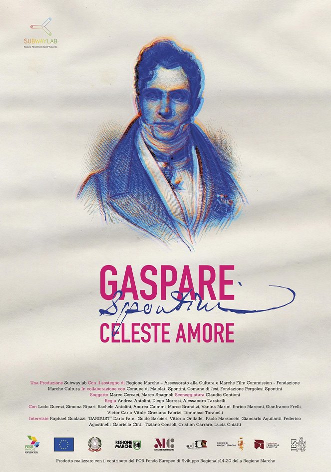 Gaspare Spontini, Celeste Amore - Posters