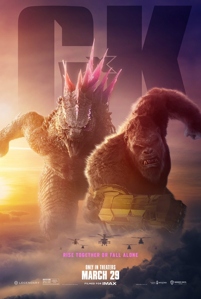 Godzilla y Kong: El nuevo imperio - Carteles