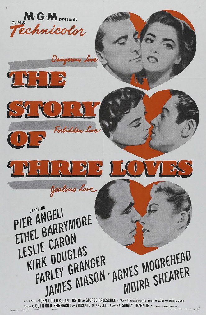 The Story of Three Loves - Plakátok