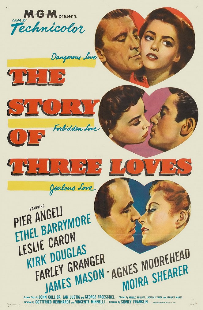 The Story of Three Loves - Affiches