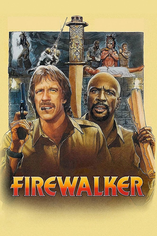 Firewalker - Posters