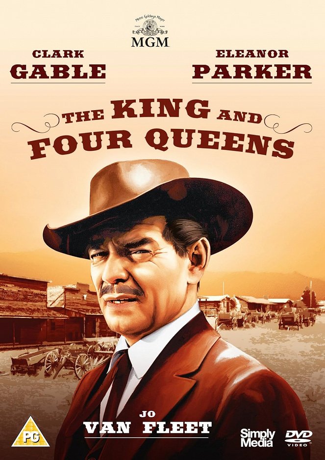 The King and Four Queens - Posters