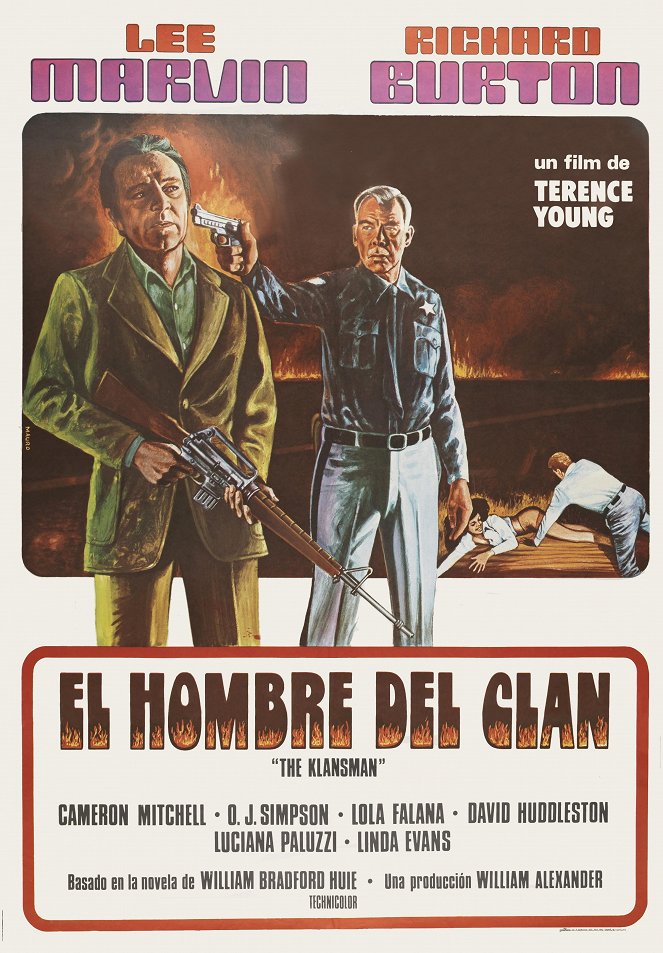 El hombre del clan - Carteles