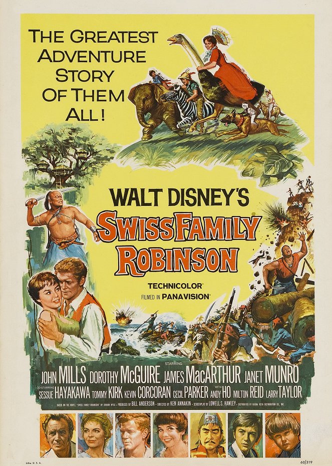 Swiss Family Robinson - Posters