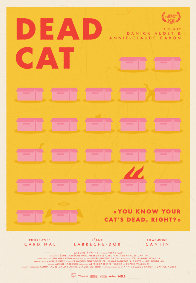 Chat mort - Affiches