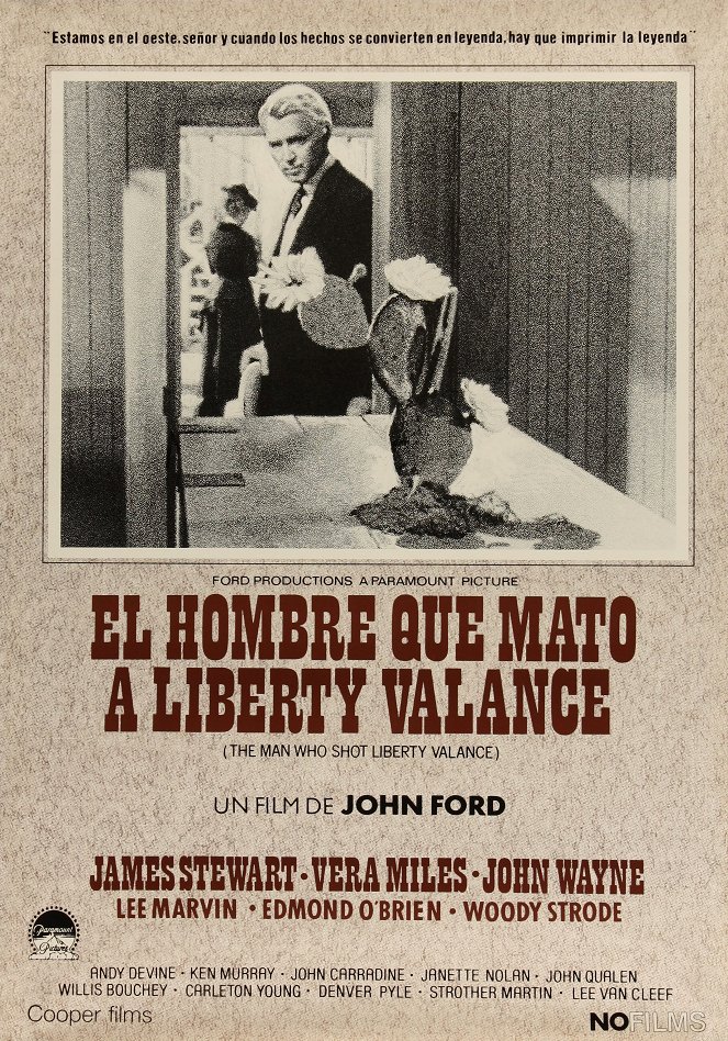 El hombre que mató a Liberty Valance - Carteles