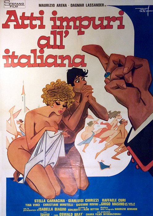 Atti impuri all'italiana - Plakate