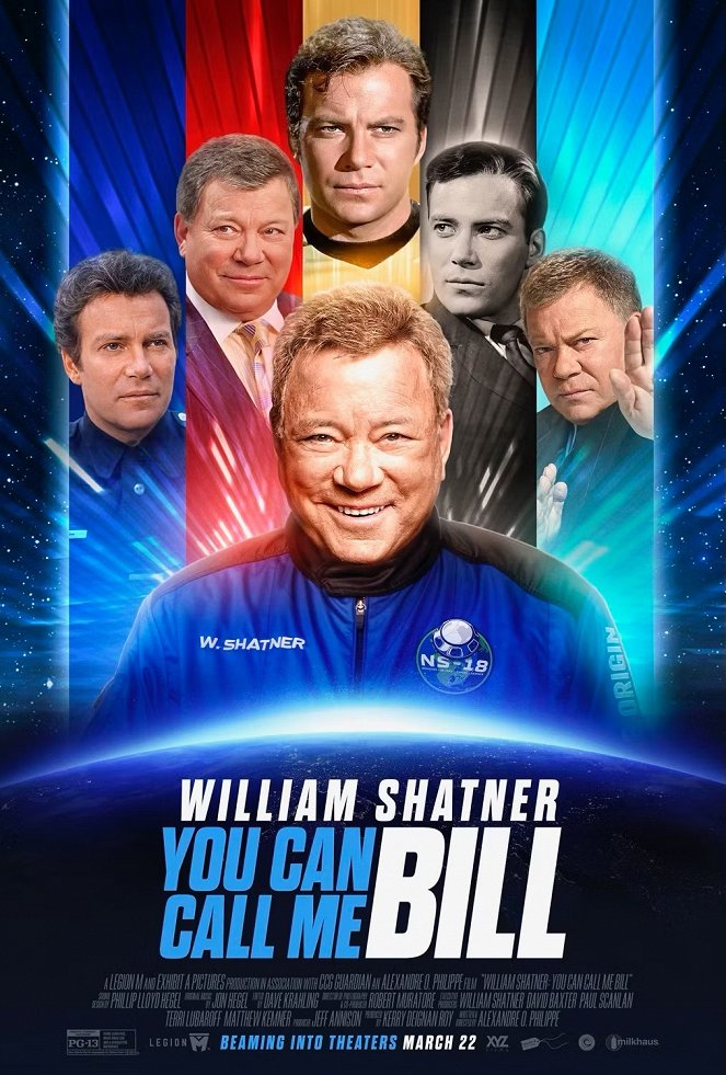 William Shatner - You Can Call Me Bill - Plakate