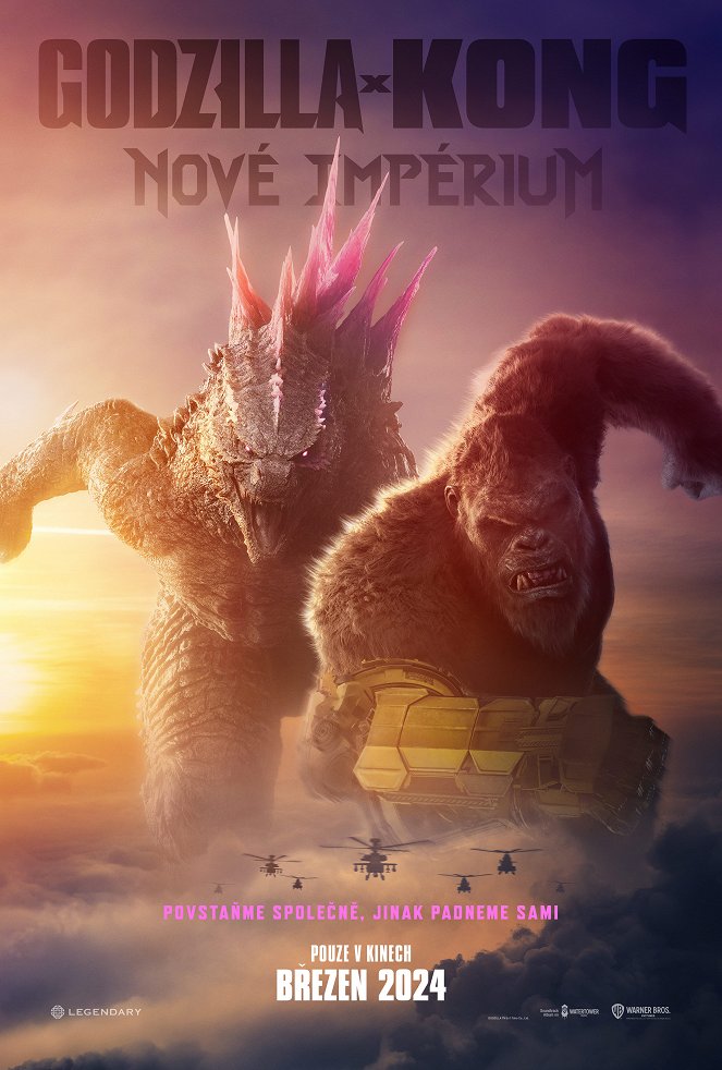 Godzilla x Kong: Nové impérium - Plakáty