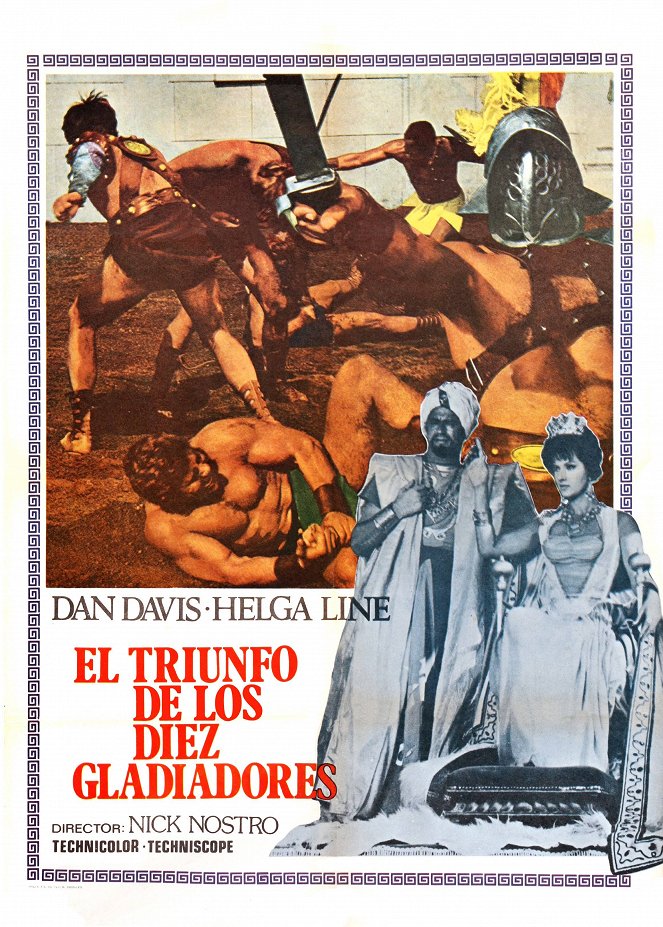 Il trionfo dei dieci gladiatori - Posters