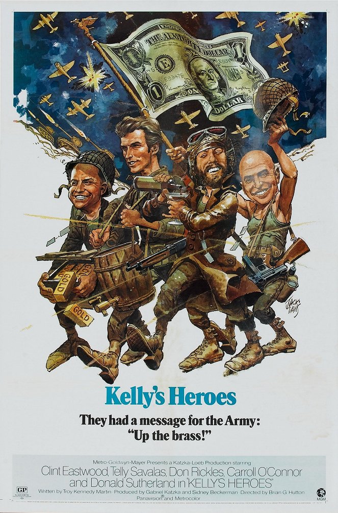 Kellyho hrdinové - Plagáty