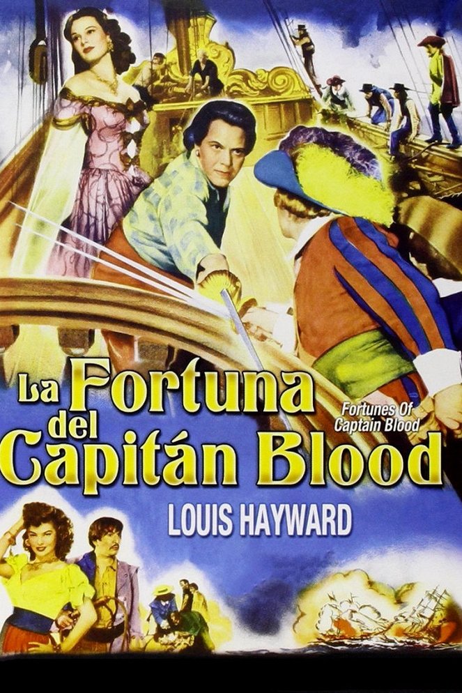 La fortuna del Capitán Blood - Carteles