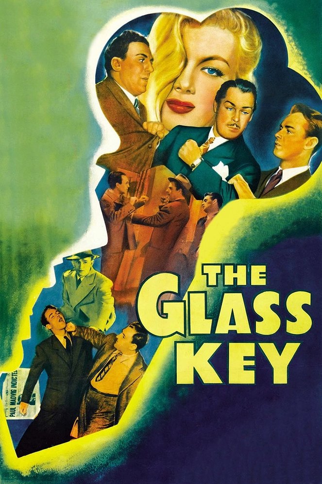 De glazen sleutel - Posters
