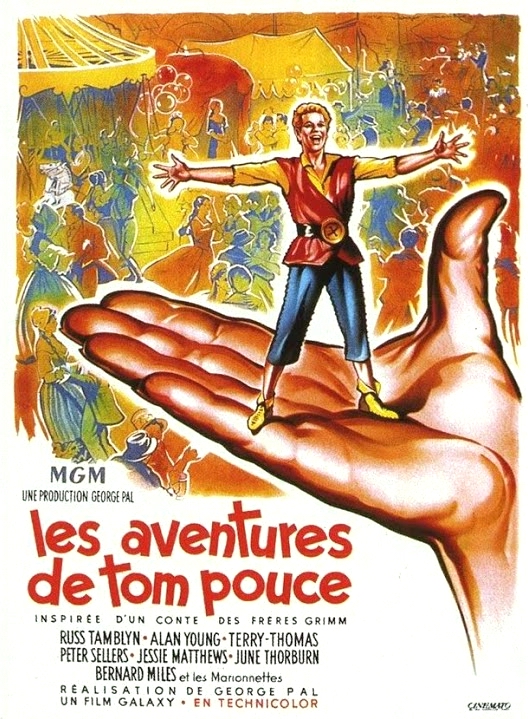 Les Aventures de Tom Pouce - Affiches