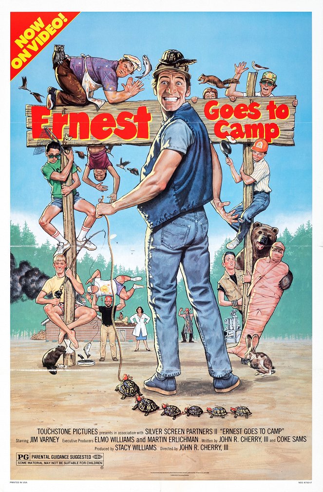 Ernest Goes to Camp - Plakaty