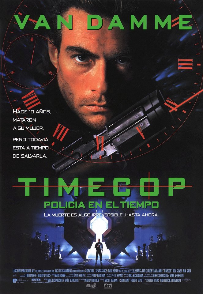 TimeCop, policía en el tiempo - Carteles