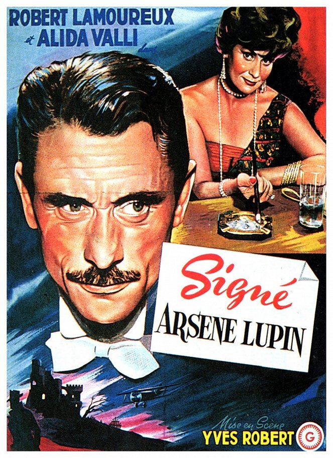 Signé Arsène Lupin - Plakate