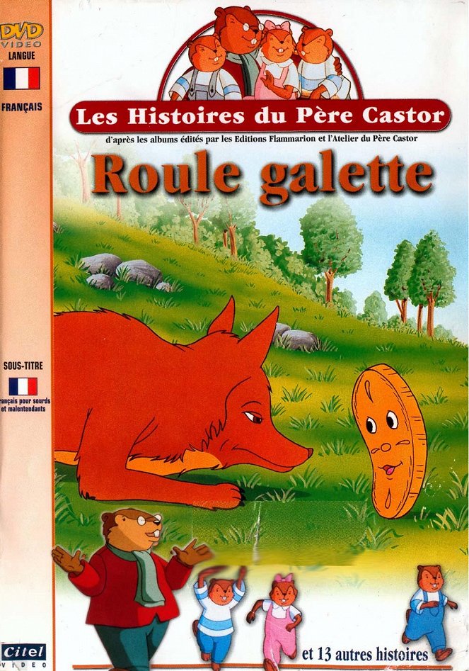 Les Histoires du Père Castor - Roule galette - Plakaty