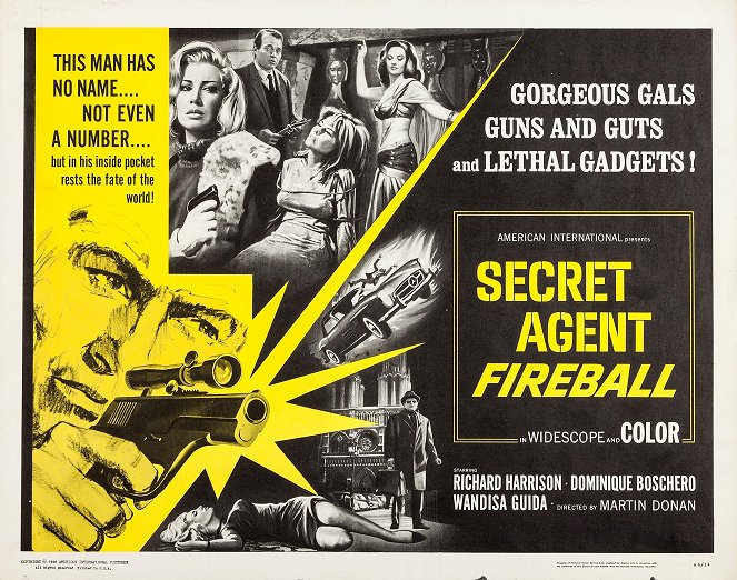 Secret Agent Fireball - Posters