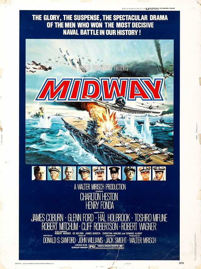 Schlacht um Midway - Plakate